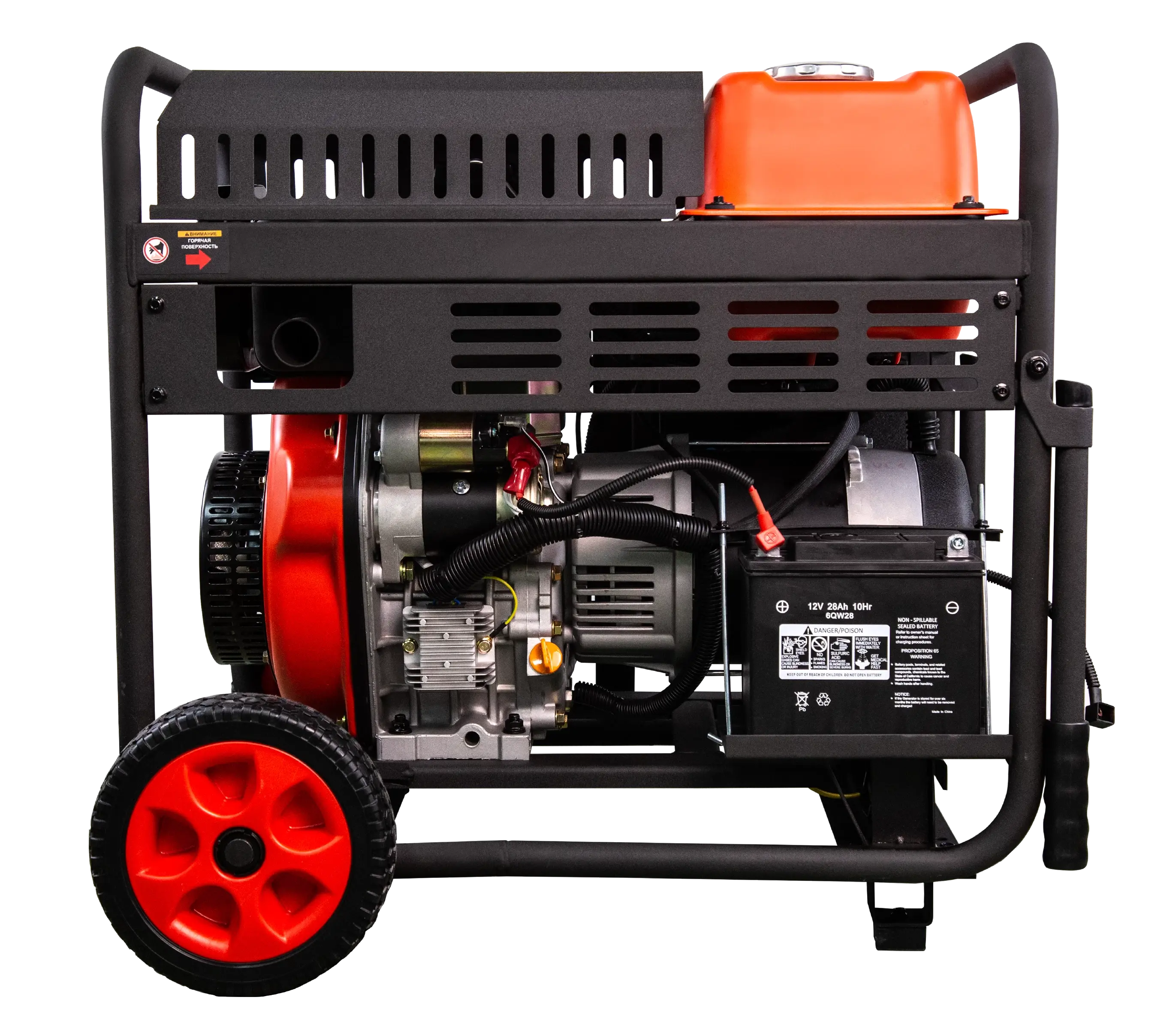 Дизельный генератор 5 кВт AD5500EA A-IPOWER Айповер Гарантия 2 года Официальный магазин
