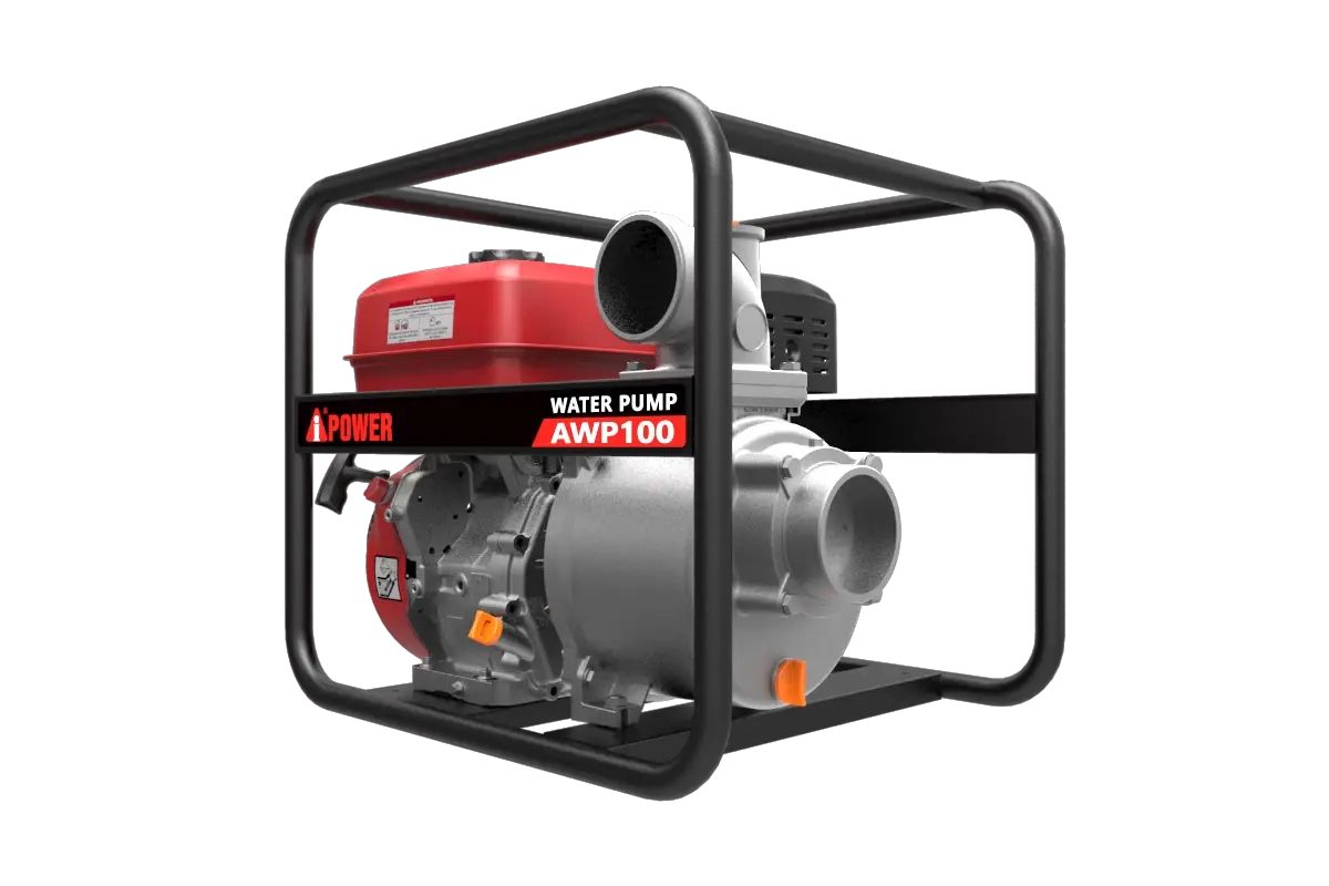 Бензиновая мотопомпа для чистой воды A-IPOWER AWP100 Гарантия 2 года Официальный магазин